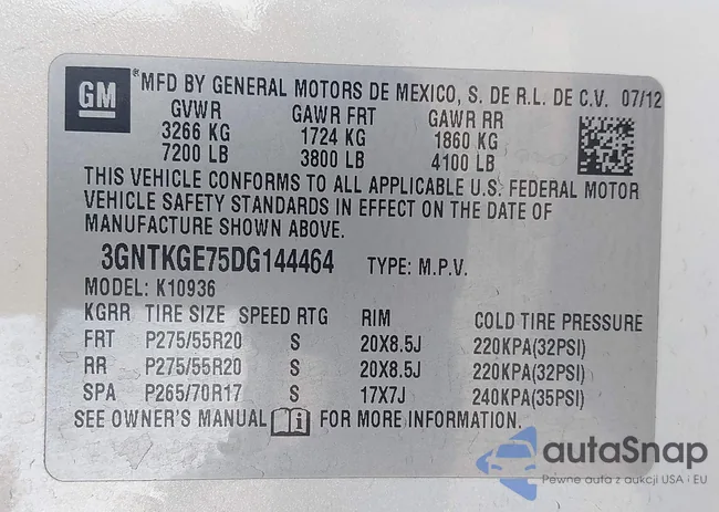 3GNTKGE75DG144464: 42502256