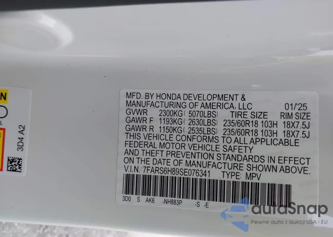 7FARS6H89SE076341: 42502478