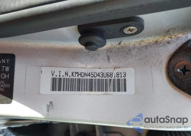 KMHDN45D43U681813: 42502580
