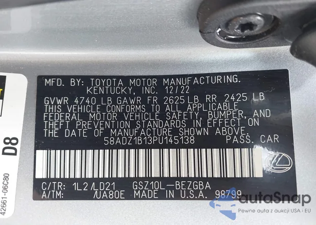 58ADZ1B13PU145138: 42503694