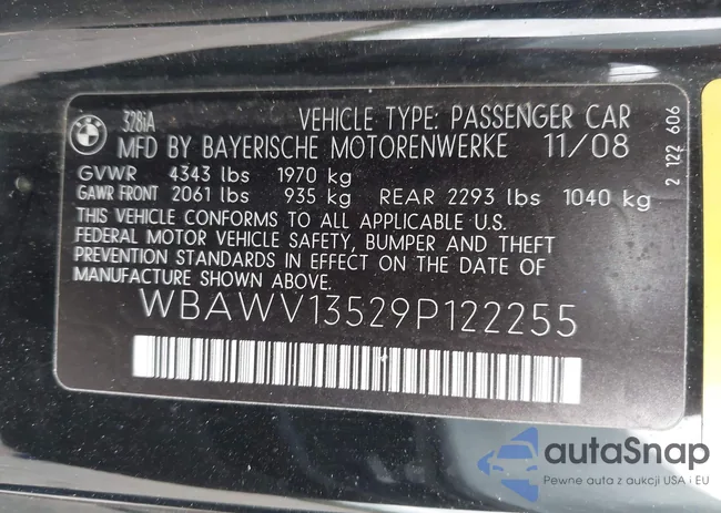 WBAWV13529P122255: 42503796