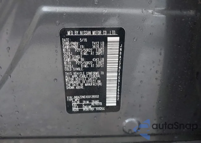 JN8AZ2NEXG9126502: 42503975