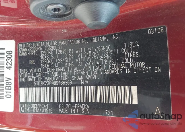 5TDZK23C98S186309: 42504097