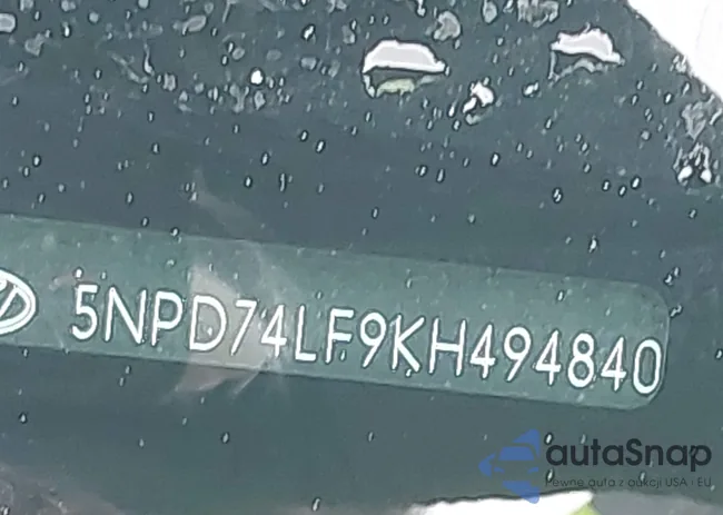 5NPD74LF9KH494840: 42503313