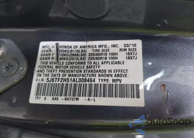 5J6TF2H51AL008464: 42504831