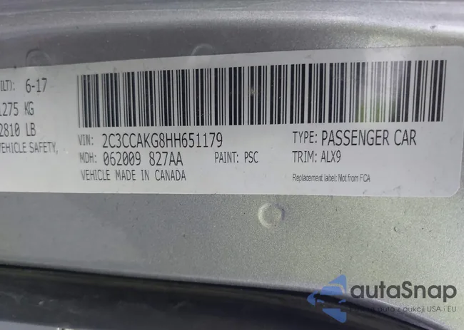 2C3CCAKG8HH651179: 42504832