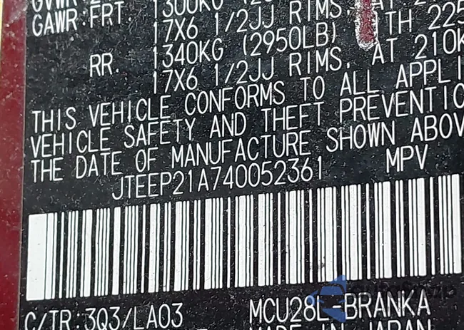 JTEEP21A740052361: 42505193