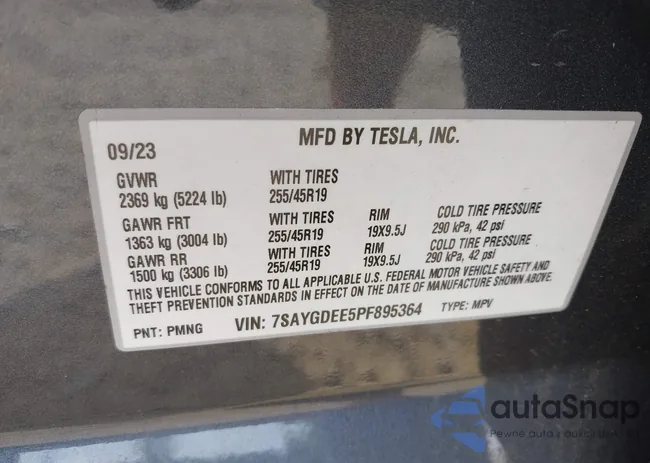 7SAYGDEE5PF895364: 42504409