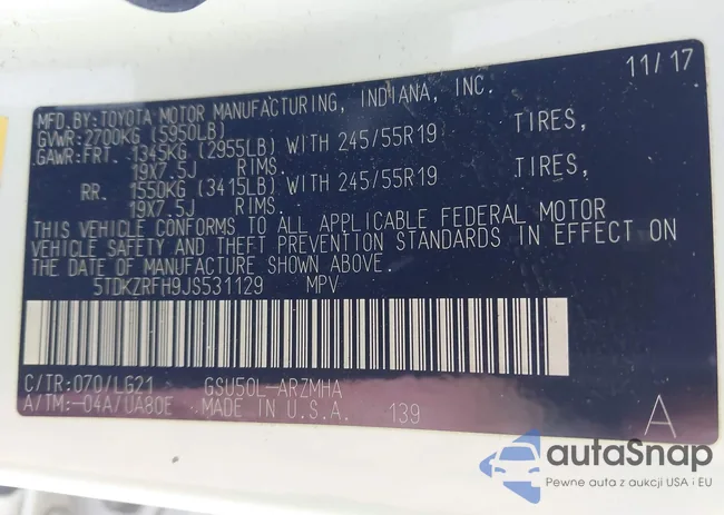 5TDKZRFH9JS531129: 42504438