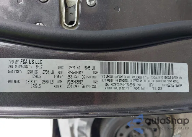 3C4PDCAB4HT709694: 42504488