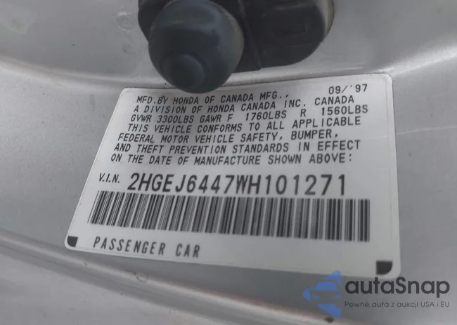2HGEJ6447WH101271: 42505622