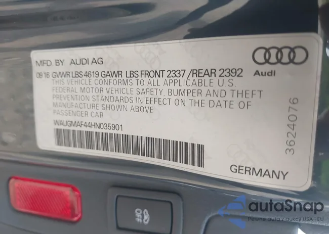 WAUGMAF44HN035901: 42506869