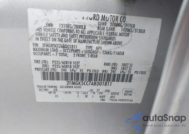 2FMGK5CC7ABD01811: 41510532