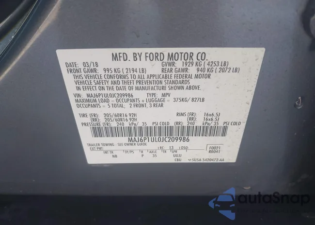 MAJ6P1UL0JC209986: 41515144