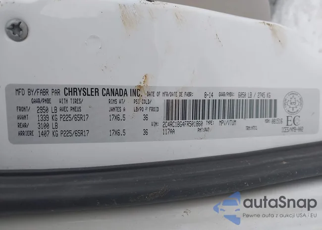 2C4RC1BG4FR501860: 41514473