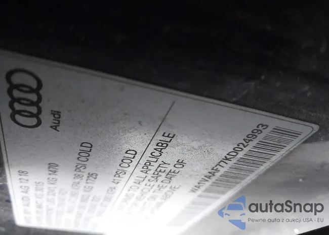 WA1VAAF77KD024993: 41517140