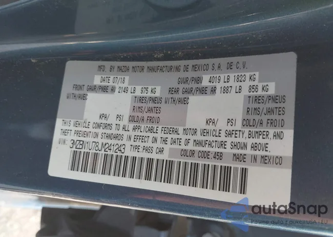 3MZBN1U78JM241243: 41519298