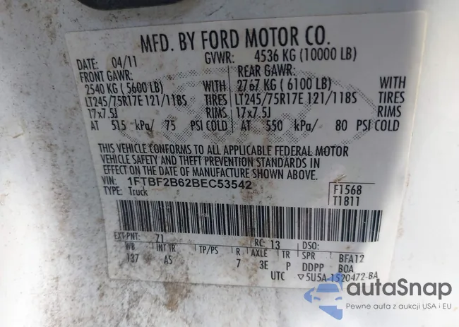 1FTBF2B62BEC53542: 41519545