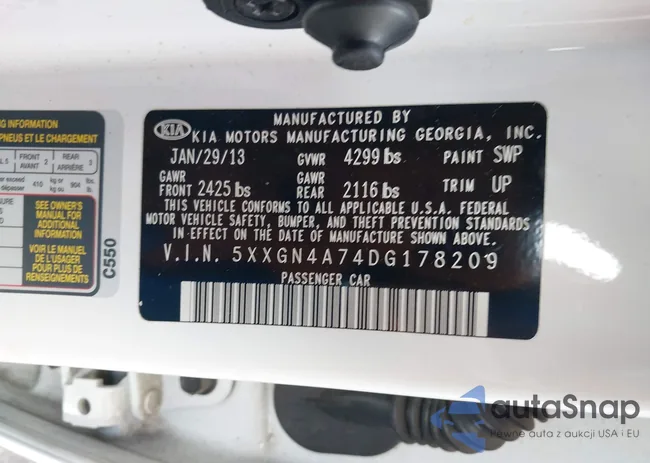 5XXGN4A74DG178209: 41521184