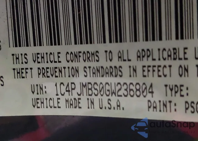 1C4PJMBS0GW236804: 41523577