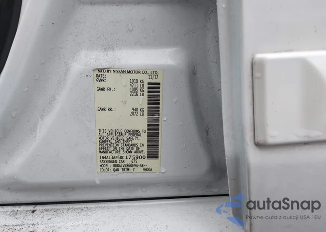 1N4AL3AP5DC175900: 41524770