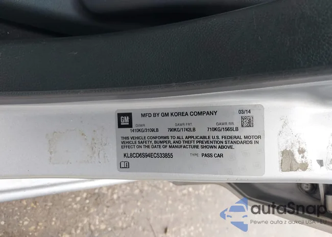 KL8CD6S94EC533855: 41526197