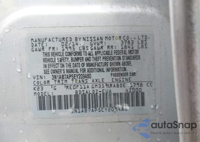 3N1AB7AP5EY209480: 41530441