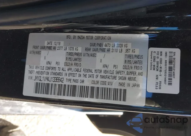 JM1GL1VM4J1336642: 41530592