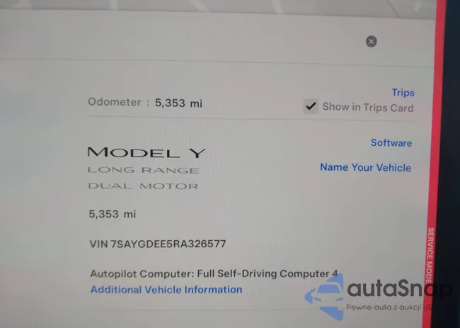 7SAYGDEE5RA326577: 41531364