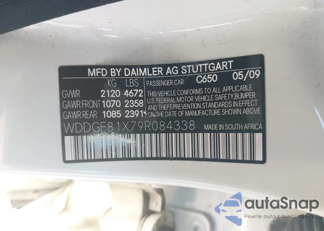 WDDGF81X79R084338: 41531484