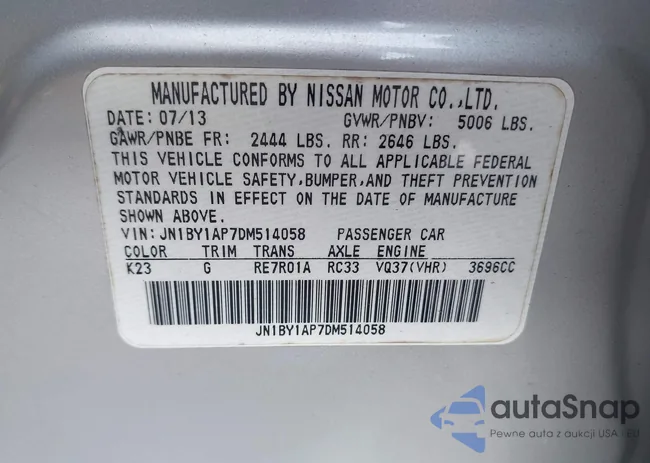 JN1BY1AP7DM514058: 41534517