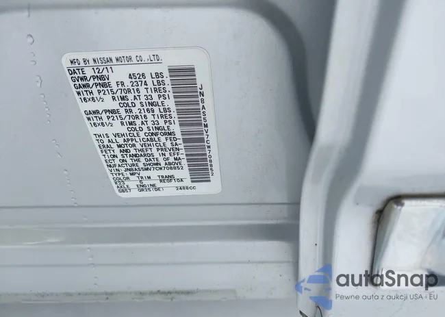 JN8AS5MV7CW708852: 41538454