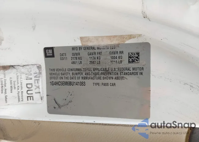 1G4HC5EM6BU141083: 41539296