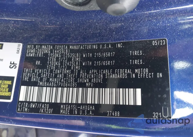 7MUBAABG7PV064085: 41539311
