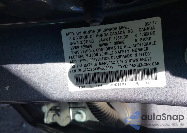 2HGFC2F5XHH533028: 41540773