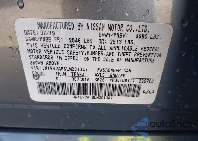 JN1EV7AP6LM201347: 41541566