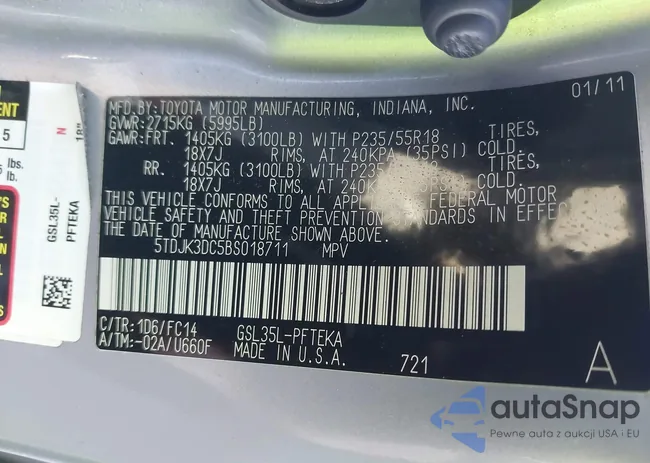 5TDJK3DC5BS018711: 41542570