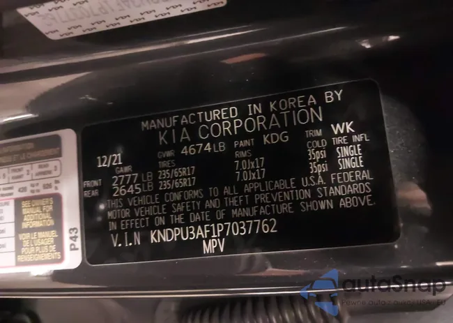 KNDPU3AF1P7037762: 41545932