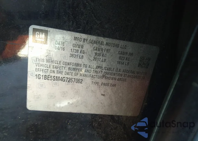 1G1BE5SM4G7267062: 41548479