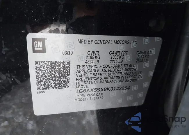 1G6AX5SX8K0142254: 41548489