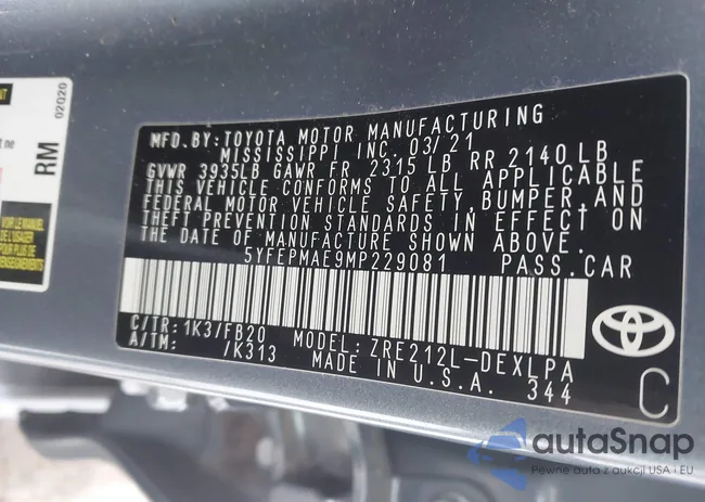 5YFEPMAE9MP229081: 41548648