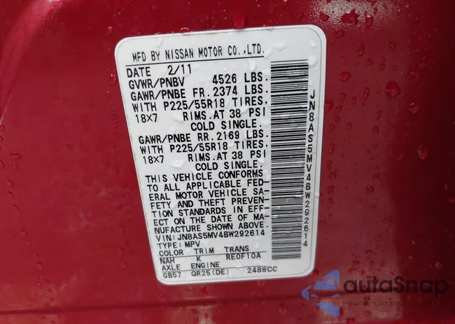 JN8AS5MV4BW292614: 41552922