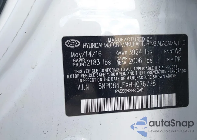 5NPD84LFXHH076728: 41553815