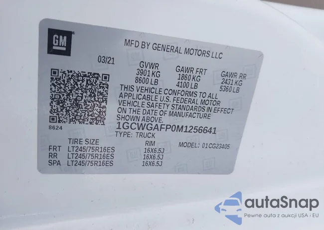 1GCWGAFP0M1256641: 41555820