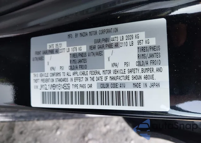 JM1GL1VM6M1614509: 41556796