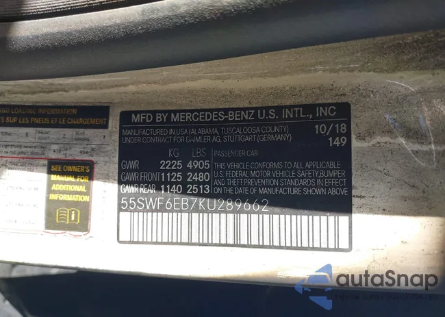 55SWF6EB7KU289662: 41556510