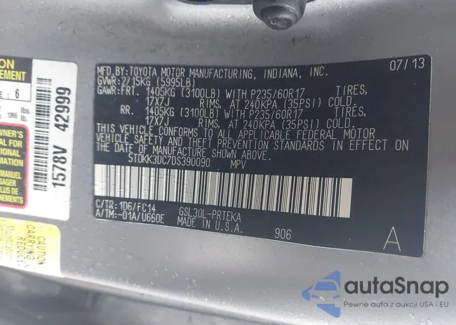 5TDKK3DC7DS390090: 41559818