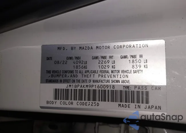 JM1BPAKM9P1600918: 41560846