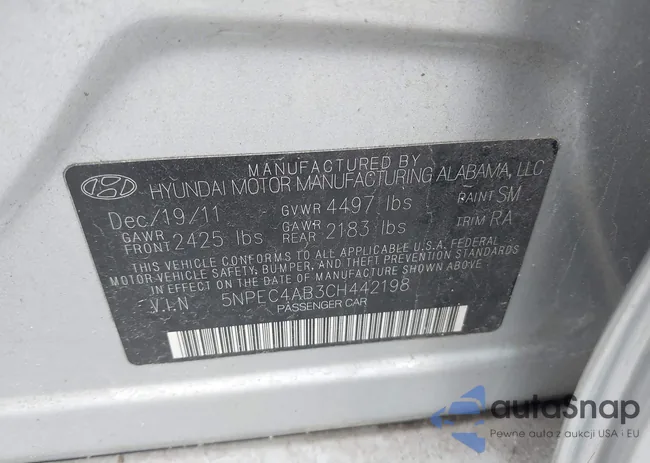 5NPEC4AB3CH442198: 41560468