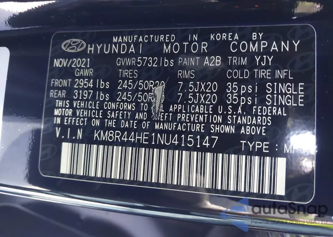 KM8R44HE1NU415147: 41561890